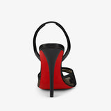 Miss Z lace 100 slingback sandals