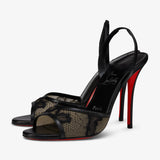 Miss Z lace 100 slingback sandals