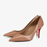 Miss Z 80 Blush Patent Pumps