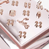 Paloma metallic loubinthesky clutch