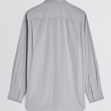 Men's shirt soft grey cotton