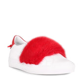 Urban street red mink sneaker