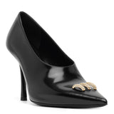 Show 95 black ring pumps