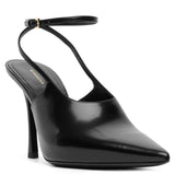 Show 95 black slingback pumps