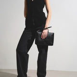 Voyou black travel pouch