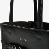 Voyou north-south medium black tote bag