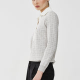 Monogram polo sweater