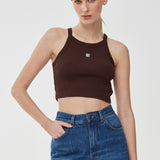 Cropped 4G tank top