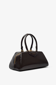 Antigona east west small brown bag