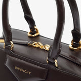 Antigona east west small brown bag