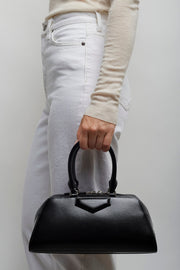 Antigona east west black small bag
