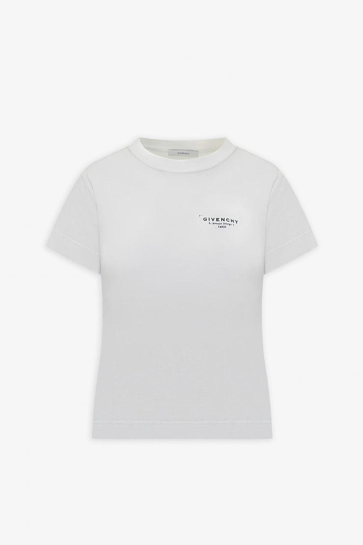 White logot regular t-shirt