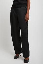 Black cocoon pants