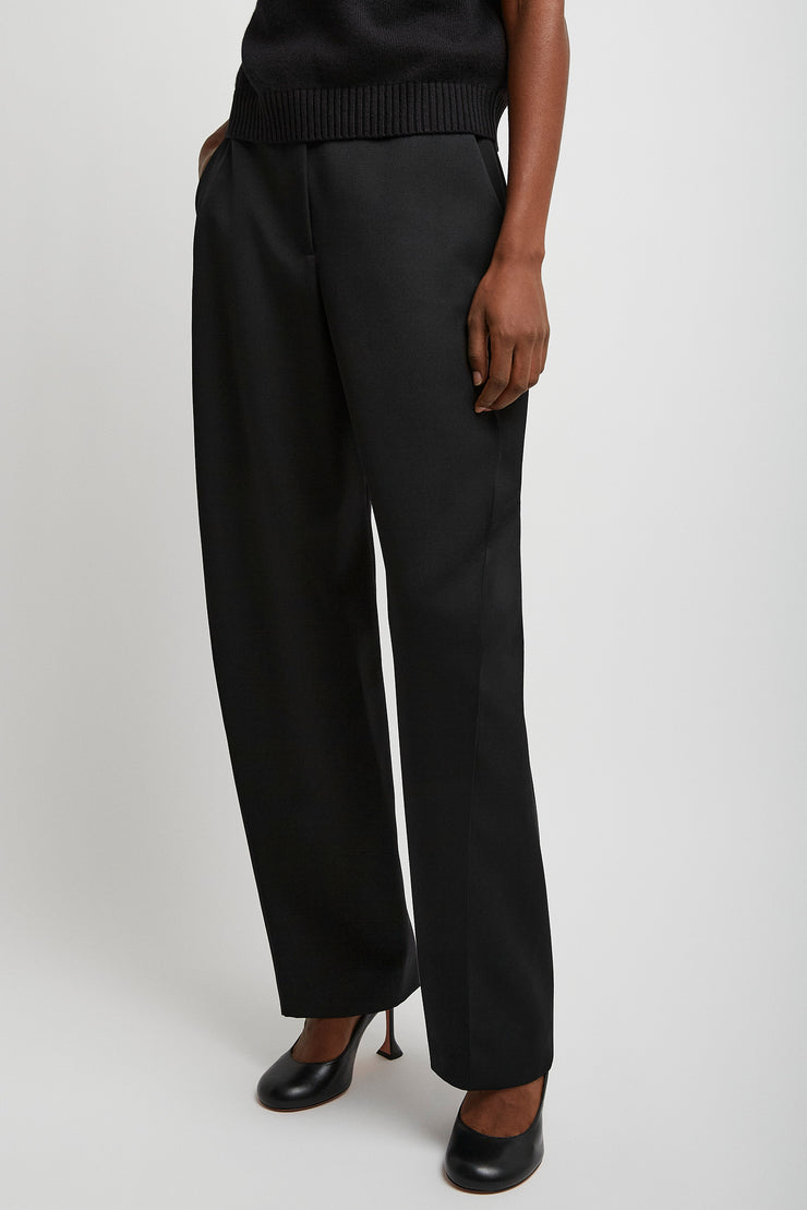 Black cocoon pants