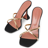 Henson black mules