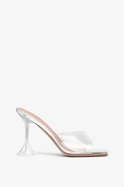 Lupita 95 transparent pvc mules