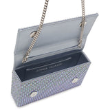 Superamini paloma purple crystal clutch