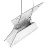 Superamini Yigit silver clutch