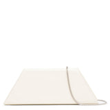 Superamini Yigit ivory leather clutch