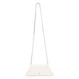Superamini Yigit ivory leather clutch