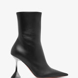 Giorgia 95 black leather boots