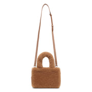 Amini Giuly brown shearling bag