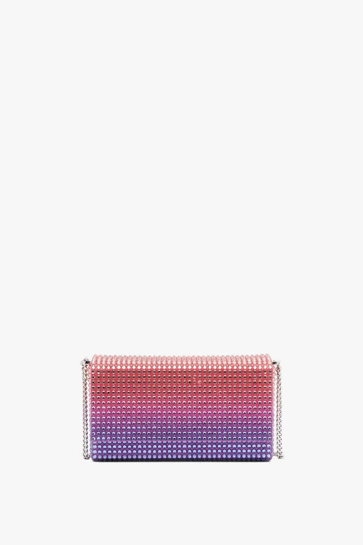 Superamini paloma mirror crystal clutch