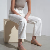 Ane mesh latte flats