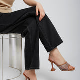 Lupita 95 beige crystal mules