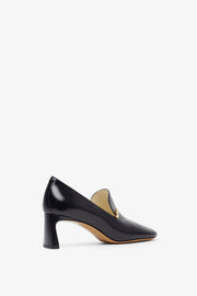 Club 60 black leather loafers