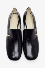 Club 60 black leather loafers