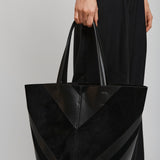 Pot black cabas bag