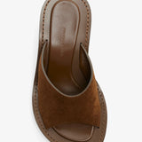 Strap 95 khaki mules