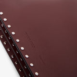 Stud Gig small brown shoulder bag