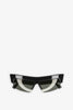 Half cruise black sunglasses