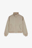 Harrington beige jacket