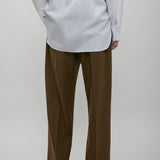 Drop dark beige trousers