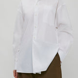 Relaxed white shirt