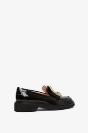 Viv Rangers black patent loafers