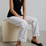 Gommettine black patent ballerinas