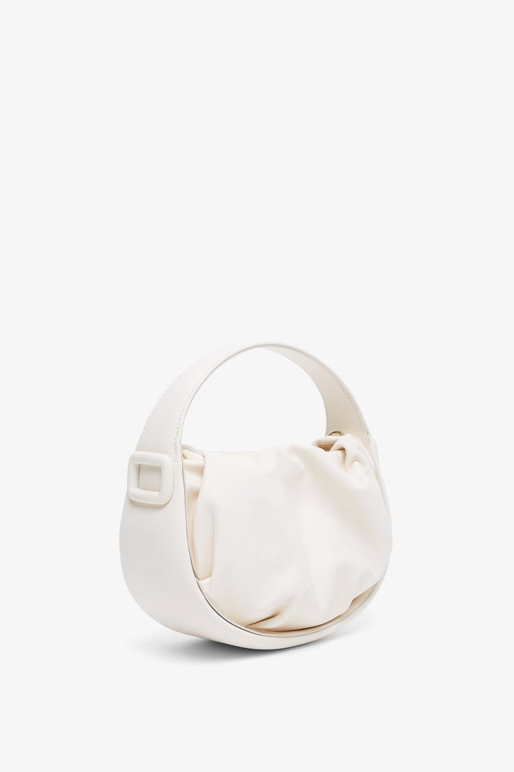 Viv' Choc white hobo bag