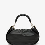 Viv Choc black medium hobo bag