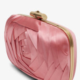 Boite de nuit rose clutch