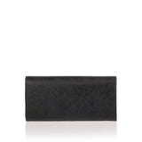 Black Double Gancio Continental Wallet