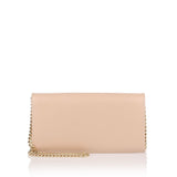 Beige cross-body mini bag
