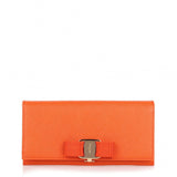 Orange Vara continental wallet