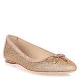 Enea gold glitter ballerina
