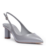Buti 55 patent grey pumps