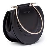 Daphne Gancino black shoulder bag