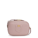 Gancio City light pink cross body bag